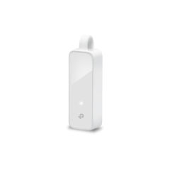 TP-LINK USB 3.0 to Gigabit Ethernet Adapter, 1 port USB 3.0 connector and 1 port Ethernet port