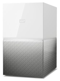 WD My Cloud Home Duo 4TB NAS 2xHDD Mirror Mode 1,4GHz QuadCore processor 1GB DDR3L RAM USB3.0 External RTL