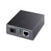Miniature TP-LINK Omada 10/100/1000 Mbps RJ45 to 1000 Mbps Single-mode SC WDM Bi-Directional Fiber Converter n1