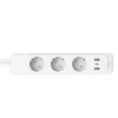 TP-LINK Smart Wi-Fi Power Strip Separately Control 3 Smart Outlets On The Power Strip via Application