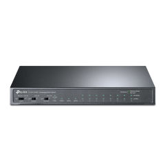 TP-LINK TL-SL1311MP 8x10/100 PoE+ 2x Gigabit Non-PoE Ports 1x Gigabit SFP Slot 124W PoE budget Desktop Steel Case