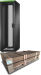 Miniature APC Easy Rack 600mm/42U/1000mm with Roof/Side panel/castors/feet and 4 Brackets No Bottom black n°3
