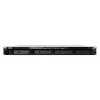 SYNOLOGY RS822RP+ 4-Bay NAS-Rackmount AMD Ryzen V1500B 4-core 2.2GHz 2Go DDR4 ECC SODIMM 2xUSB 3.2 RJ-45 4x1GbE
