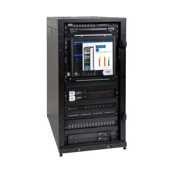 EATON TRIPPLITE 25U Rack Enclosure Server Cabinet w Doors & Sides -Special Price Rack cabinet Black 25U 19