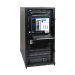 Miniature EATON TRIPPLITE 25U Rack Enclosure Server Cabinet w Doors & Sides -Special Price Rack cabinet Black 25U 19 n°6