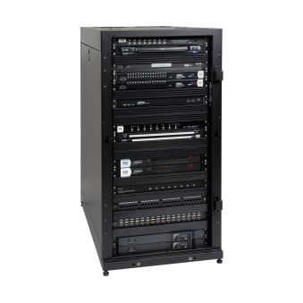 EATON TRIPPLITE 25U Rack Enclosure Server Cabinet w Doors & Sides -Special Price Rack cabinet Black 25U 19