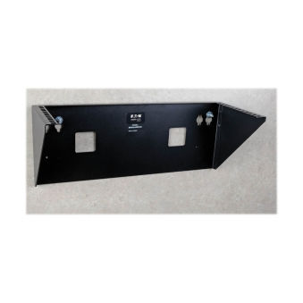 EATON TRIPPLITE Wallmount Rack 4U Vertical Rack Bracket 175lb Capacity Mounting bracket wall mountable Black 4U 19