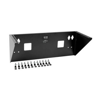 EATON TRIPPLITE Wallmount Rack 4U Vertical Rack Bracket 175lb Capacity Mounting bracket wall mountable Black 4U 19