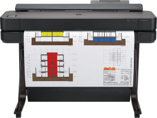 HP DesignJet T650 36p LFP 2025 Colour Ink-Jet A0 ANSI D Roll 91.4cmx45.7 m 2400x1200dpi 0.45 min/page USB LAN Wi-Fi