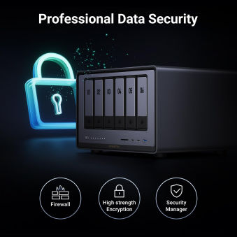 UGREEN DXP6800 Pro 6-Bay NAS Intel Core i5-1235U Diskless EU